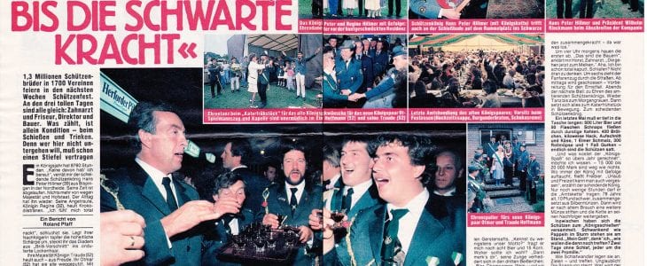 Neue Revue vom Bispinger Schützenfest 1988