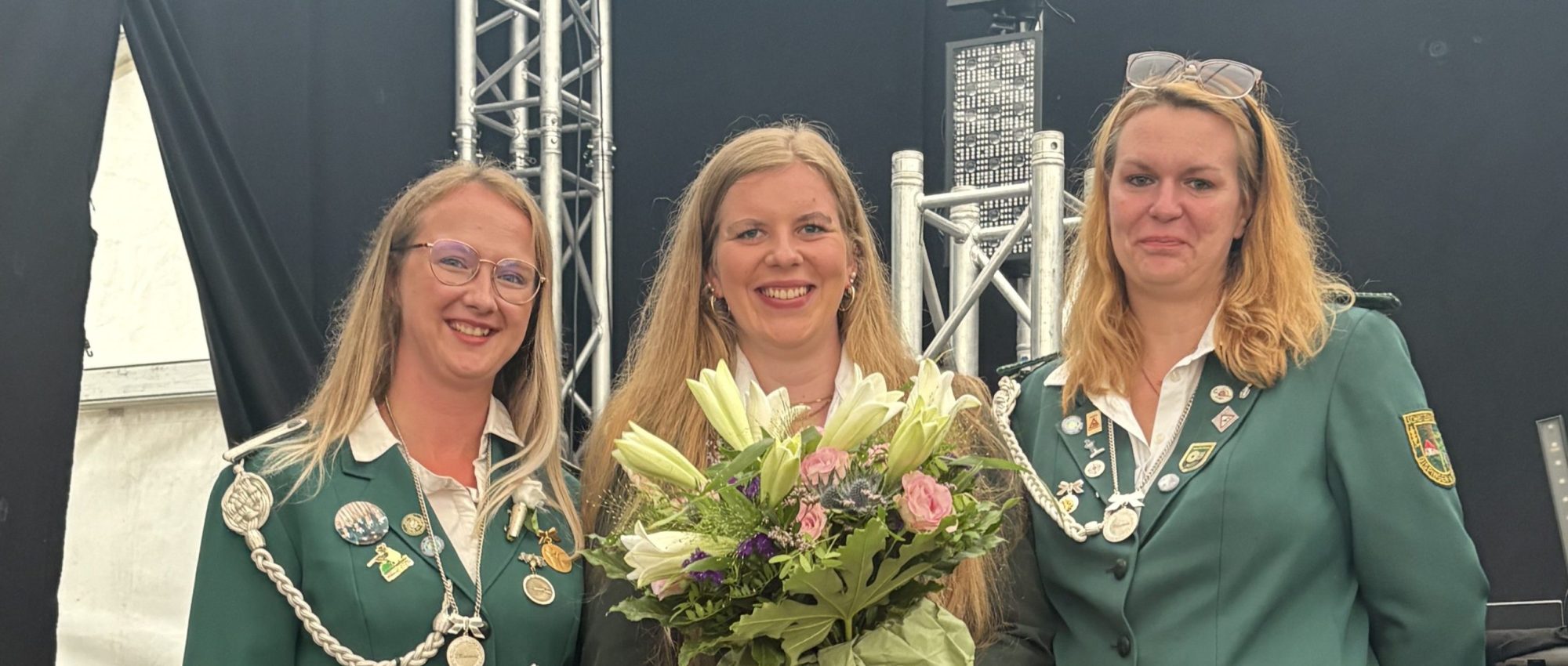 Damenbeste 2026 und Ministerinnen Damenbeste 2026 - Lisa Buß und Ministerinnen Sabrina Bockelmann und Milena Tomaschewski